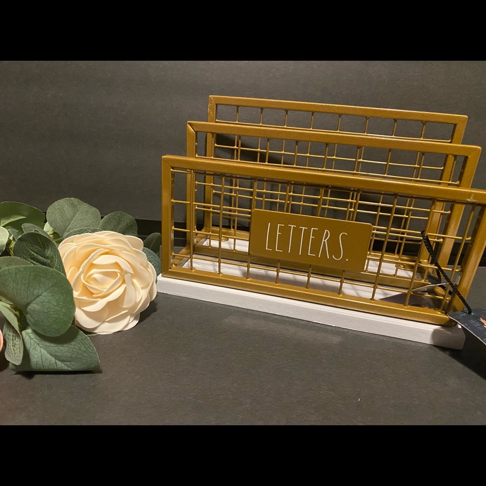 Rae Dunn Letters Organizer